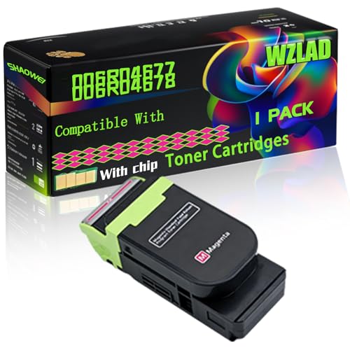 006R04677 006R04678 006R04679 006R04680 Compatible for Xerox Toner Cartridges with Chip VersaLink C410 Printers (1 Pack Magenta)