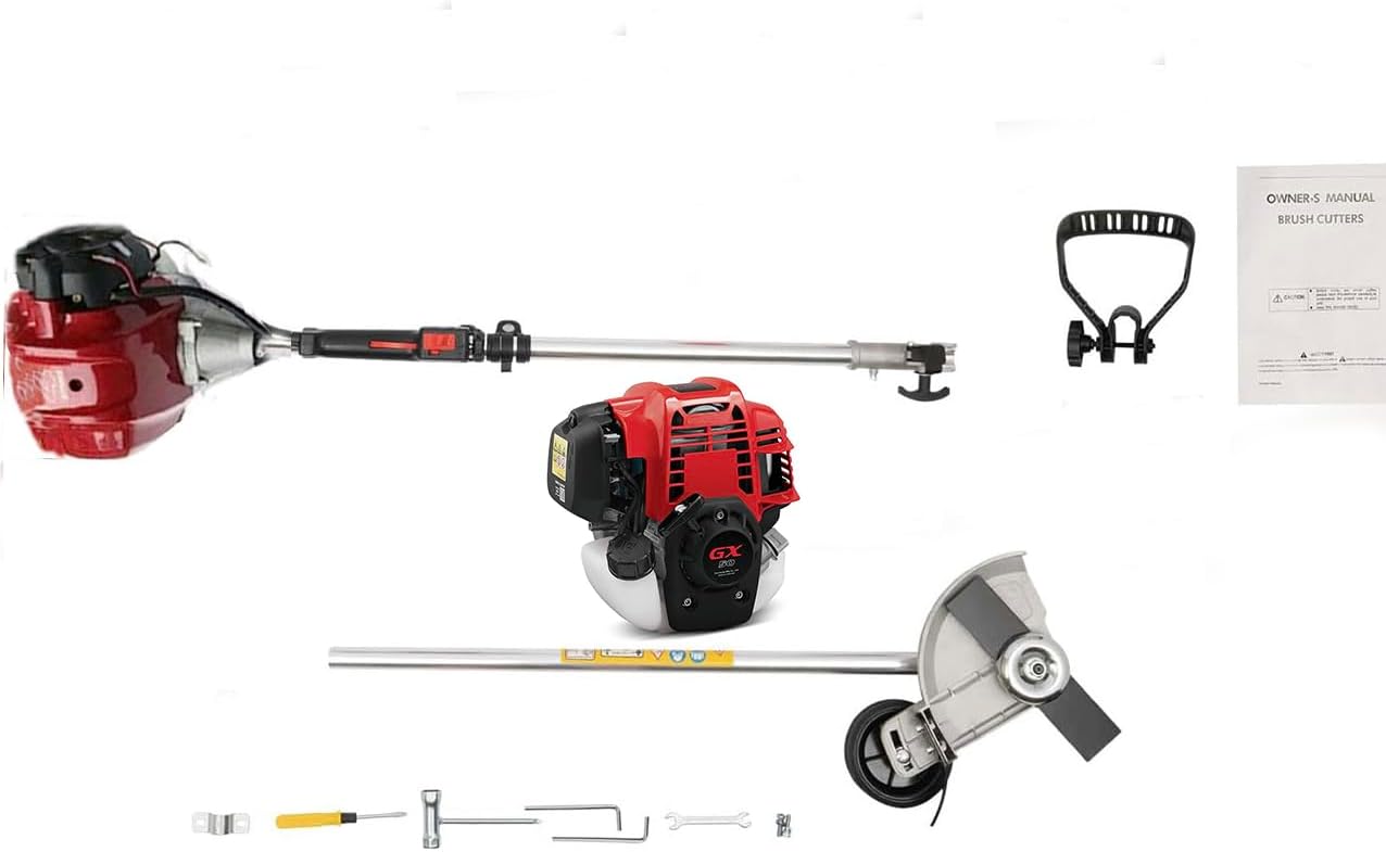 GX50 Weed Eater/Wacker Gas Powered, 4-Cycle Gas String Trimmer/Edger Grass Trimmer Lawn Edger
