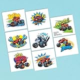 Blaze and the Monster Machines Tattoos, Party Favor