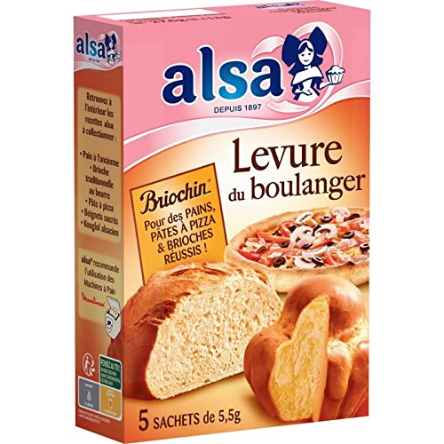 ALSA - Alsa Levure De Boulanger Briochin 28G - Lot De 4