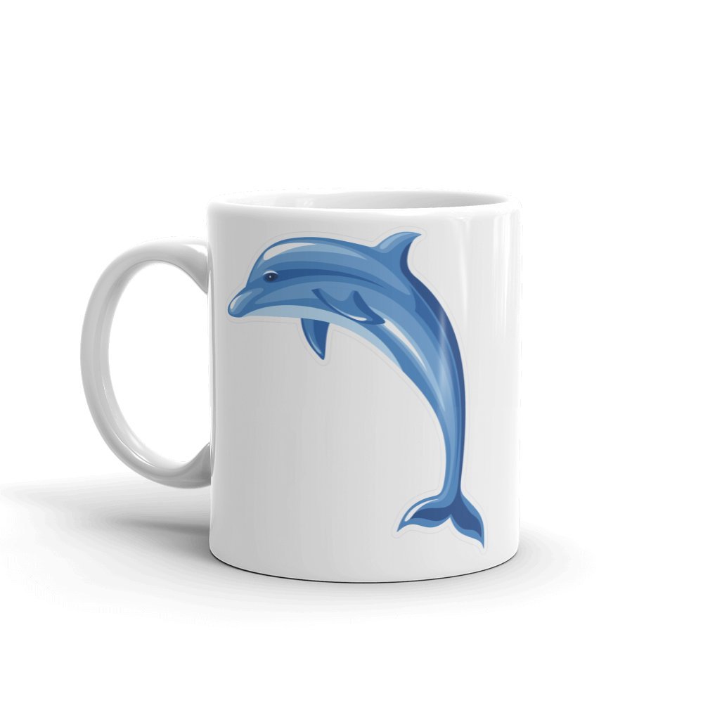 Dv Mugs Ltd Multi Dolphin 10Oz Coffee Tea Mug #4335