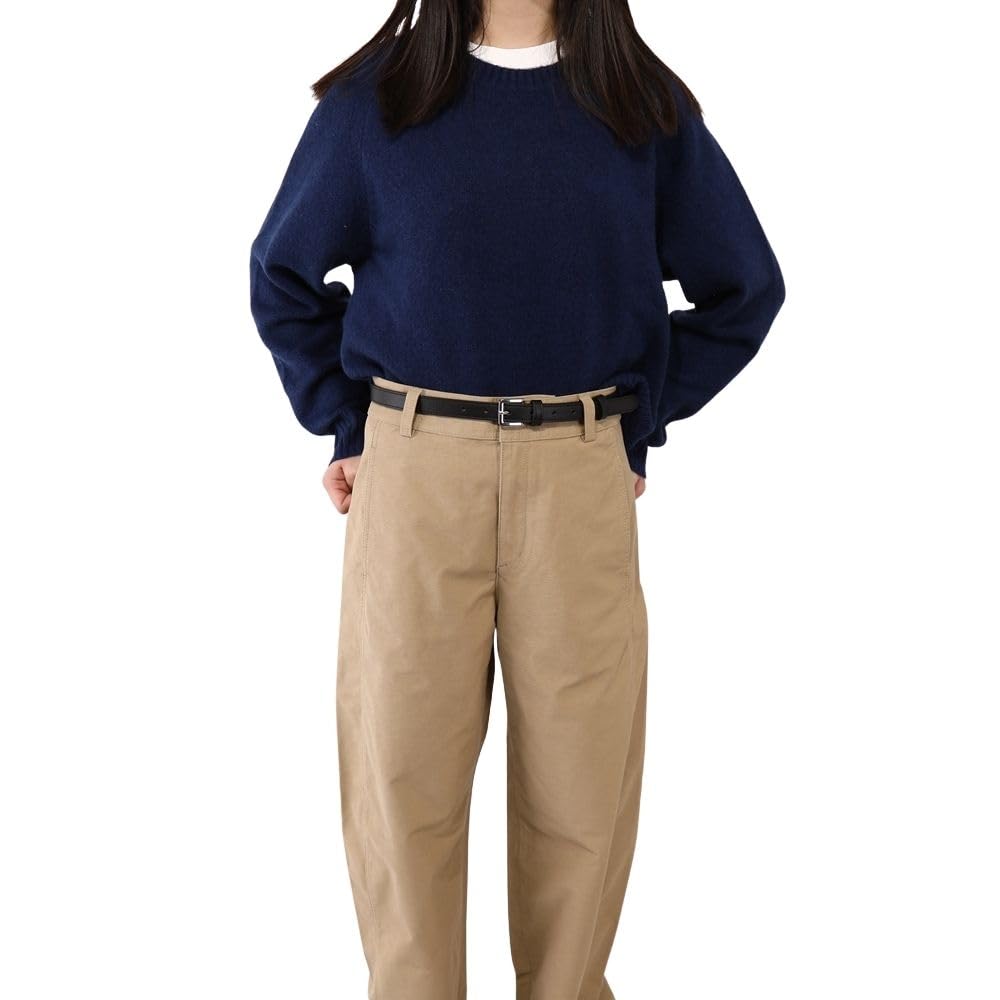 FASHIONGEN - Cinturón de 2 cm cuero italiano genuino para las mujeres, LINDA