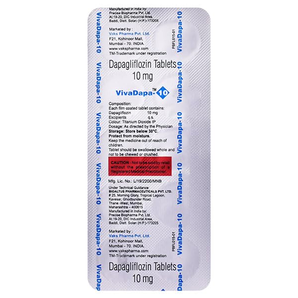 Vivadapa-10 - Strip of 10 Tablets