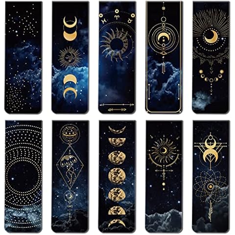 Sinmoe 30 Magnetic Bookmarks for Kids Cover
