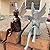 MBVBN Angel Figurine Outdoor Garden Fairy Statue, 9 ''Garden Sculpture Resin Angel Craft Home Table Ornaments for Lawn Yard Art Porch Patio Decorations Christmas Housewarming Gift (White)