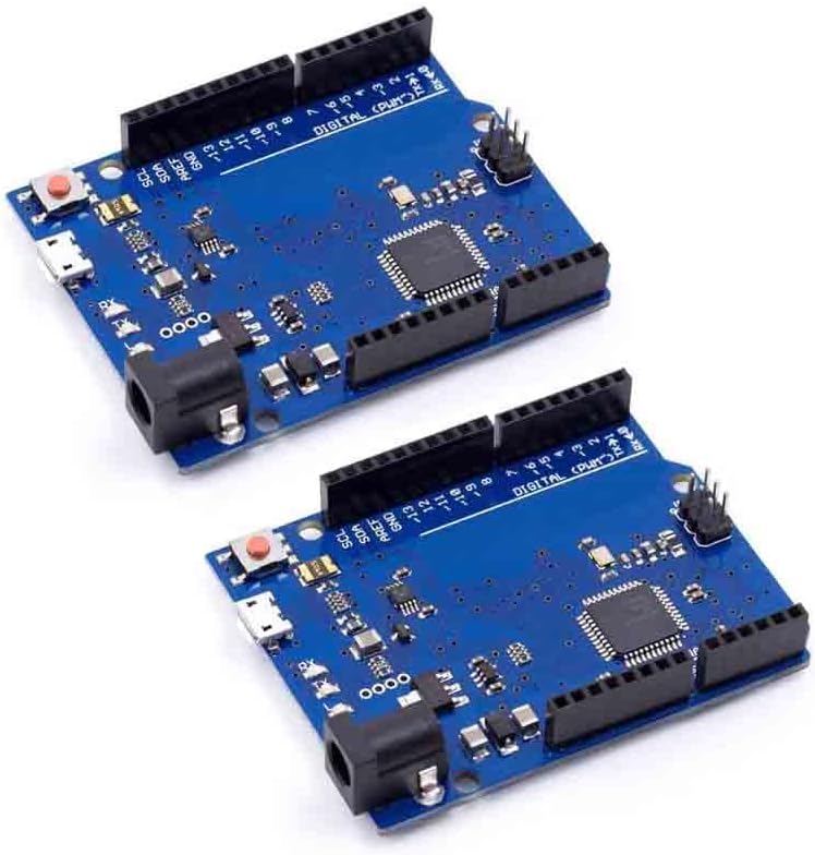2PCS Micro USB R3 32U4 Shield