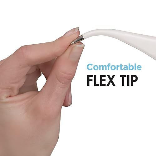 Miniatura 3 de Healthwise Termómetro digital  Lectura de 8 segundos  Pantalla retroiluminada jumbo  Punta flexible