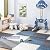 Bedroom Tile Interlocking Foam Puzzle Floor Tile, 12 Pieces EVA Soft Floor Mats Soft, Thick, Non-Slip, High Elasticity, Free Splicing, Suitable for Indoor Workout(12"x12"),White