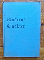 Moderne Einakter B0072W4GXQ Book Cover