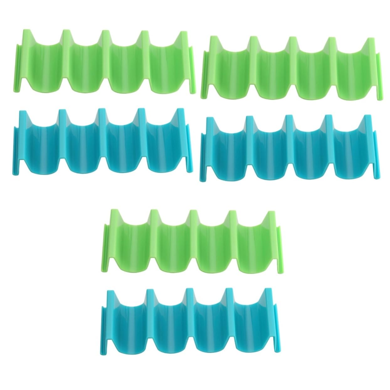 COLLBATH 3 Sets 2pcs Tortilla Stand Taco Grilling Rack Comal for Tortillas Tacos De Beisbol Para Hombres Mini Tortillas Taco Baking Tray Corn Tortillas Mexican Pancake Stand Plastic Pp