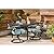 Hanover Montclair 7-Piece Outdoor Dining Set with 6 Swivel Rockers, Ocean Blue Cushions and Stamped Steel Rectangular Dining Table, Patio Dining Set for 6, Premium All-Weather Patio Furniture for Deck