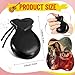 Motionchic 2 Pack Spanish Castanets Flamenco with String Traditional Wood Hand Percussion Castanets for Adults Kids Music Instrument Spain Souvenir Gift,1 Pair(Black)