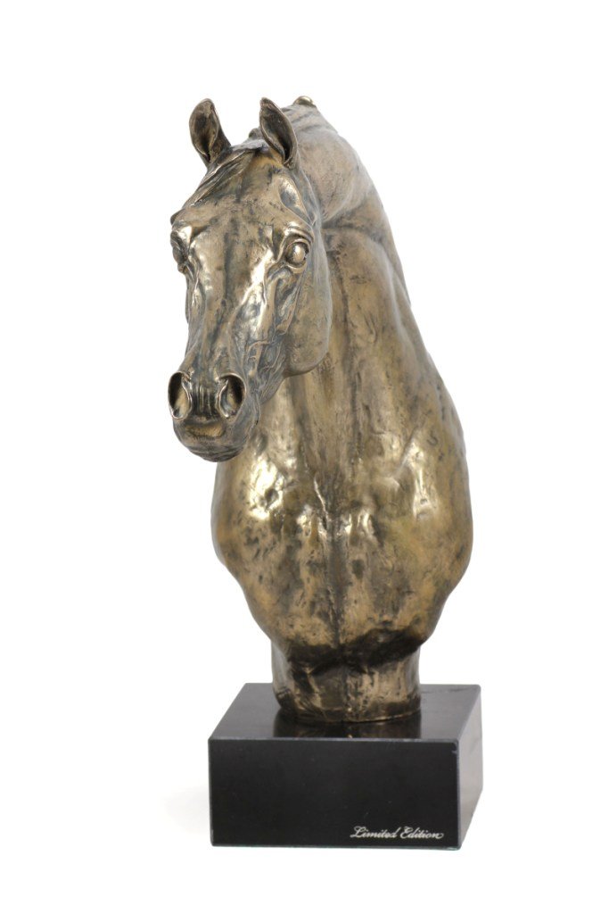 Koń arabski, marmurowa statuetka figurka limitowana edycja ArtDog