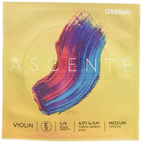 D'Addario ダダリオ バイオリン用 バラ弦 Ascente E線 A311 4/4M Medium Tension