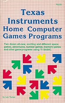 Paperback Texas Instruments Home Computer Games Programs Book
