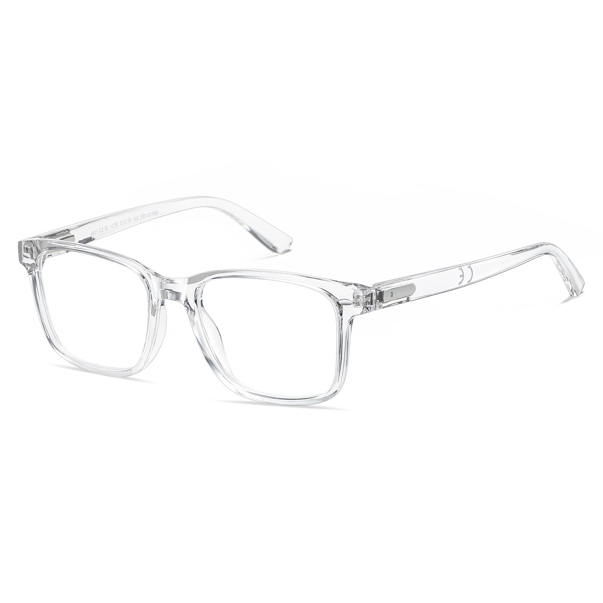 Nearsighted Myopia Glasses Mens Womens Blue Light Spring Hinge Shortsighted Distance Glasses (NOT READING GLASSES)