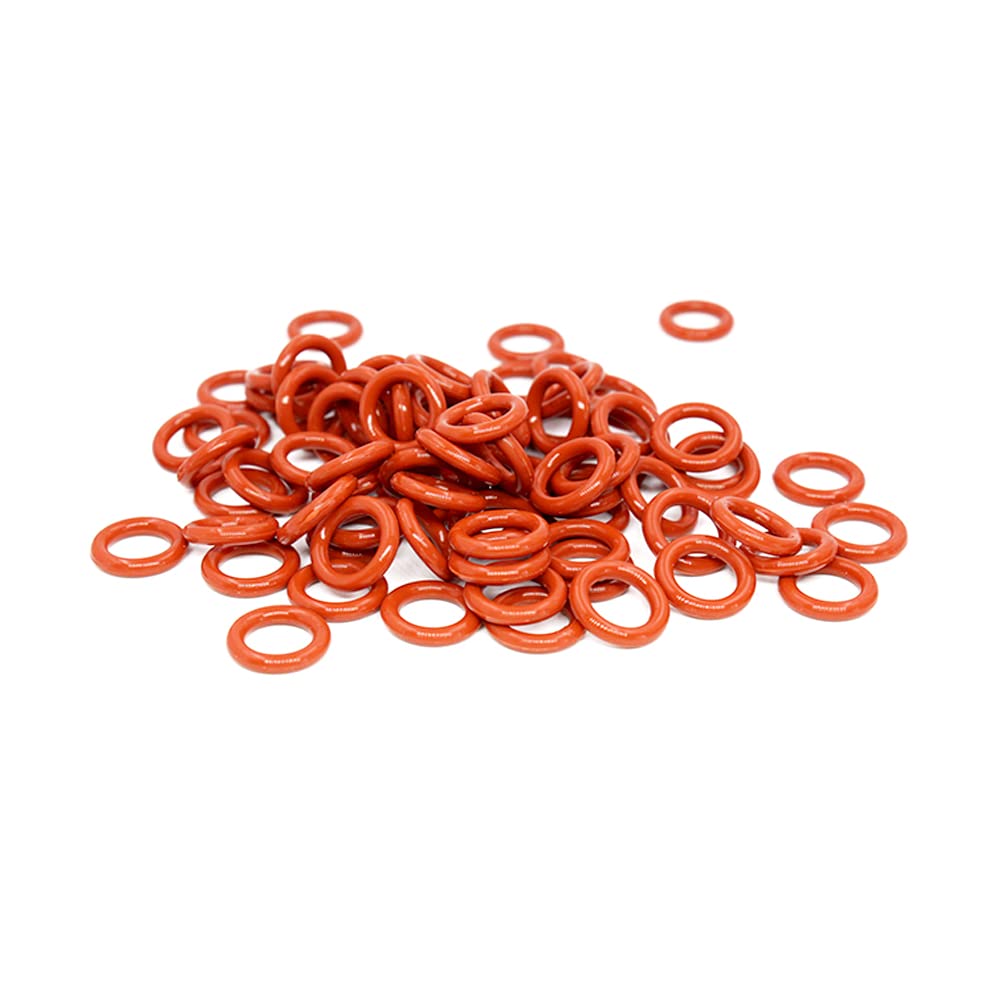 15x Rote Silikon O-Ringe VMQ – 35x28x3,5 Mm, CS 3,5 Mm, Gummidichtringe Für Diverse Anwendungen