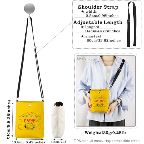 CMNIM Horror Movie Merchandise Gifts Welcome To Lake Crossbody Bag Horror Lover Gifts for Fans Shoulder4