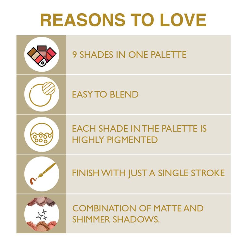 Image of Insight Professional Eyeshadow Pallete,15gm (1-Brown)