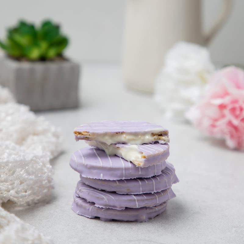 Image of NOVANOVA Blueberry Waffle Chocolates - Vegetarian, 100% Eggless | No Added Preservatives I Freshly Made- Box Of 20 (400 grams)