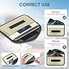TICONN 2PK Faraday Bag for Key Fob, 7.75"X4.25" Faraday Cage Protector, Car RFID Signal Blocking, Anti-Theft Pouch Anti-Hacking Case Blocker (Beige, L) #2