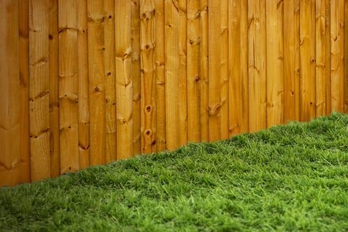 FloorPro 40mm Artificial Grass Turf Hard Wearing Fake Lawn 2m and 4m Width Great for Sports, Children, Pets with Drainage Holes (1metres x 4metres (3ft 3" x 13ft 1"))