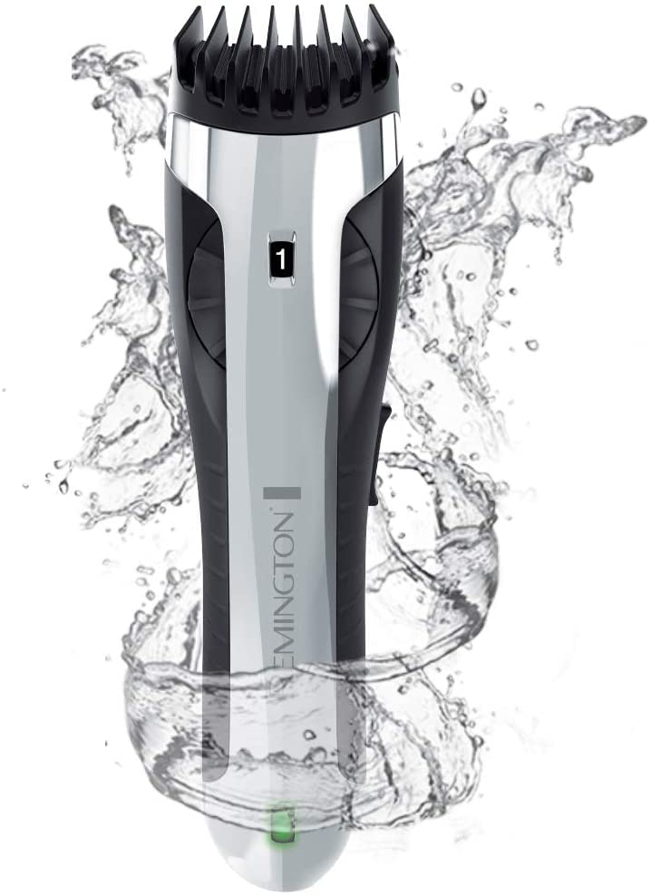 Remington Body Hair Trimmer Bodyguard BHT2000A, inkl. Folienrasiereraufsatz, Nass- und Trockenanwendungen, schwarz/grau - Image 4