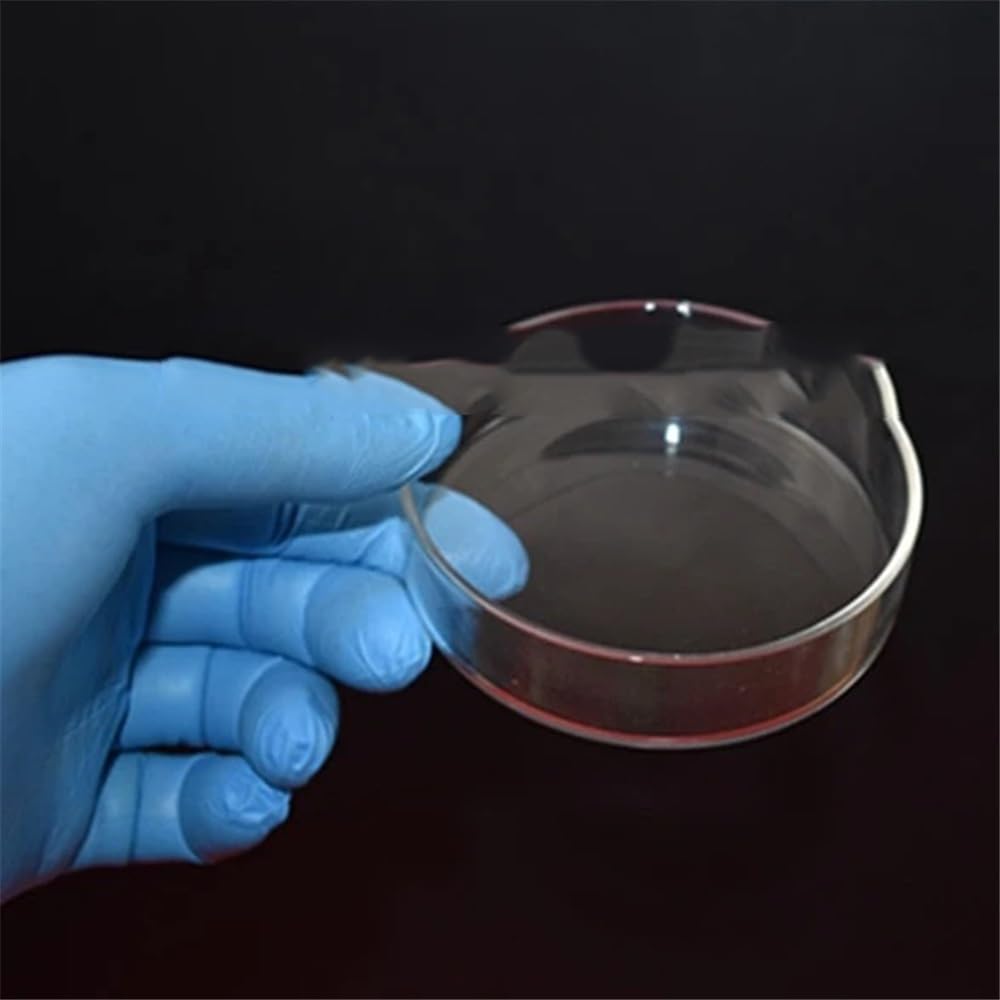 Attrezzature e forniture di laboratorio 5 pezzi/confezione di piatti in vetro borosilicato alto 90 mm a prezzi accessibili for coltura trasparenti for strumenti