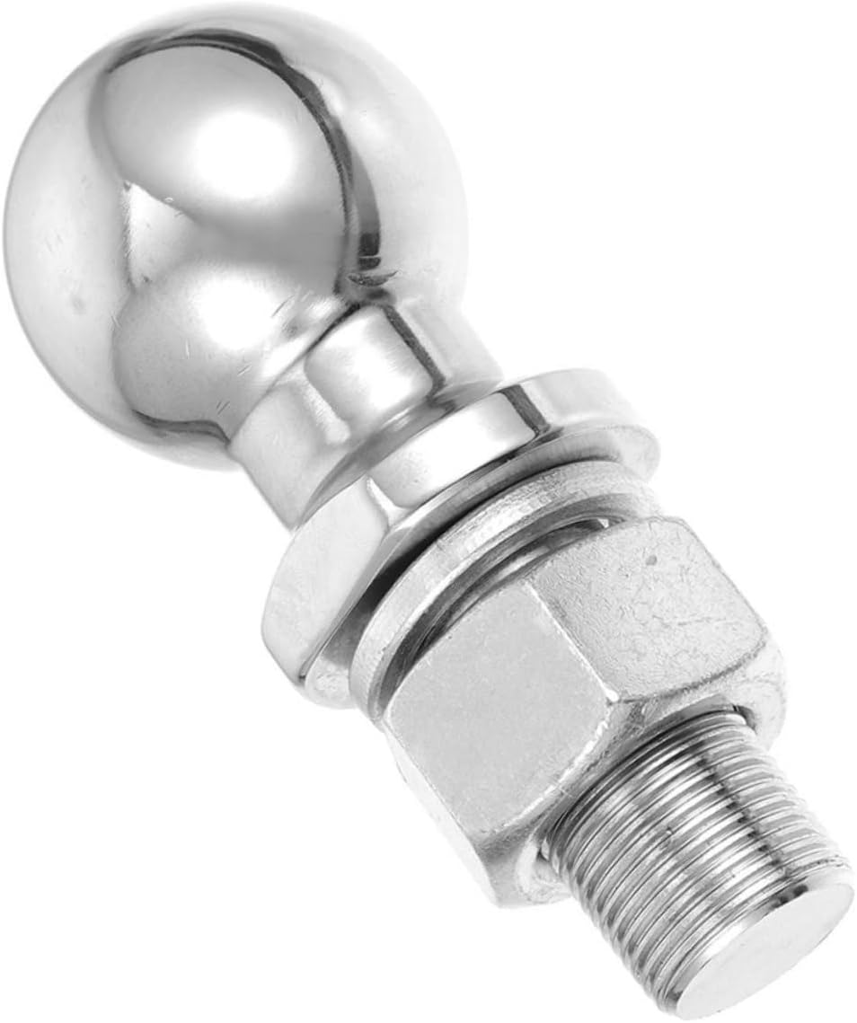 Trailer Hitch Ball with Fine Thread Tow Ball for Trailer and Yacht Campers and Suvs