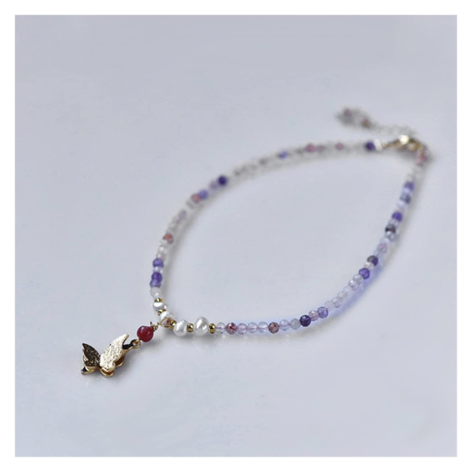 Fußkettchen/Fußkettchen Damen Fußkettchen Fußkette Fußkettchen mit Schmetterlingsanhänger für Frauen Strandschmuck Accessoires Fußkettchen