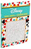 Disney Word Search and Coloring Book