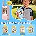 Video Walkie Talkies for Kids, 2 Pack Rechargeable Handheld Intercom Toddler Toys with Voice Changer, Fun Xmas/Birthday Gifts for in/Outdoor Family Play Camping Hiking Games for Boys Girls Ages 3-12