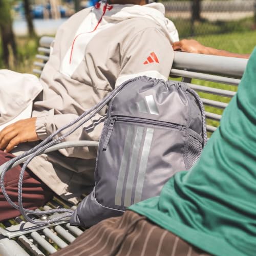 Image of adidas Alliance Sackpack - Drawstring Backpack for Sports, Small Gym Bag