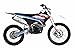 HHH Apollo Thunder 250cc RFN DLX with Headlight and 5 Speed Manual Clutch Thunder Proactive 250 Dirtbike 250cc Bike Racing Dirt Bike Deluxe (Blue)