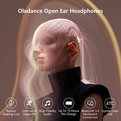 Oladance OWS2 ワイヤレス イヤホン Bluetooth 5.3 マルチポイント対応 オープンイヤー 完全ワイヤレス イヤホン の商品画像 1