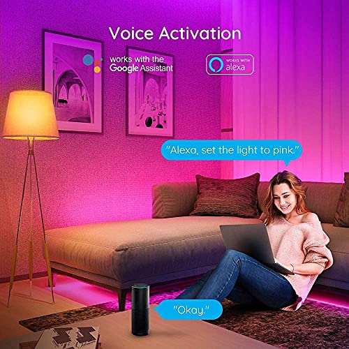 Nexlux Wifi Wireless Led Smart Controller Alexa Google Home Ifttt Compatible,Working With Android,Ios System, Grb,Bgr, Rgb Led Strip Lights Dc 12V 24V(No Power Adapter Included) #TOP2