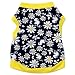 Howstar Pet Clothes, Puppy Star Print Shirts Doggie Apparels Soft Warm Costume (➹Yellow, XS)