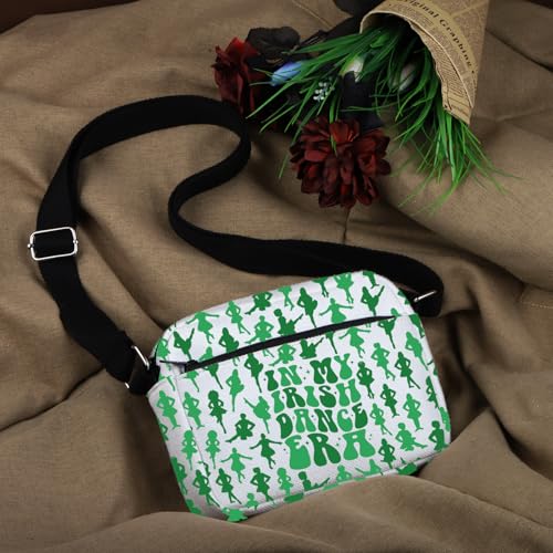WCGXKO Irish Dancer Gift Irish Dance Lover Teacher Coach Gift Irish Dance Team Inspired Crossbody Purses Bag Messenger Bag4