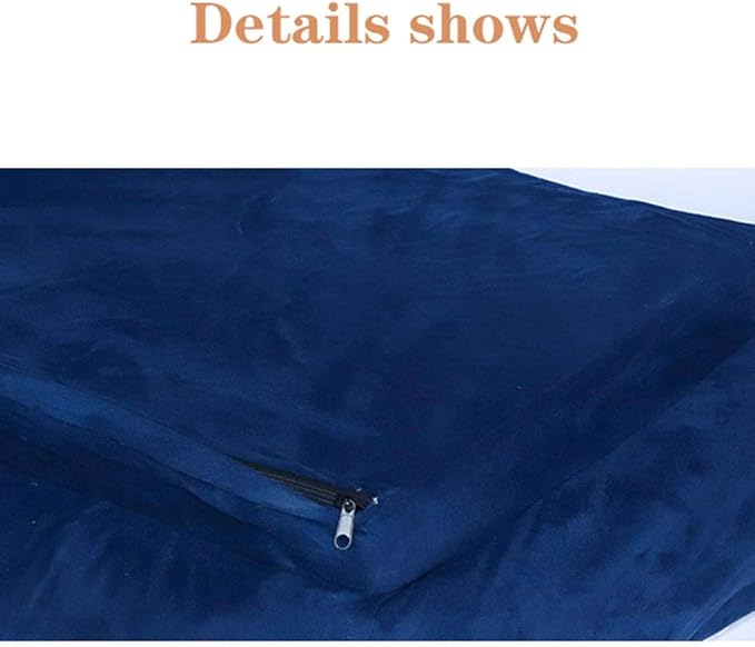 Cama Sofá para Perro Mediano 80x60cm Sólida Blanca miniatura 7