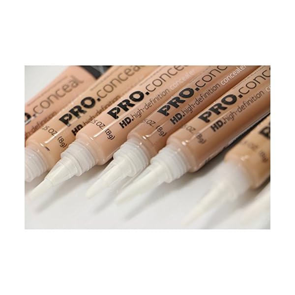 L.A. Girl PC Pro Conceal High Definition Concealer set of color GC971988, All, 16 Ounce, (Pack of 18) (LAX-GC971-GC988)