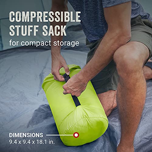 Coleman-Kompact-Sleeping-Bag-IndoorOutdoor-Lightweight-Sleeping-Bag-for-Adults-20F30F40F-Options-for-Camping-Hiking-Backpacking-with-Included-Compression-Sack