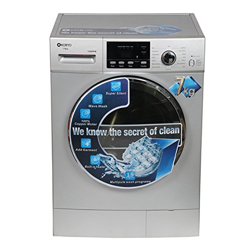KORYO Front Loading Fully Automatic Washing Machine ((KWM1270FL) 7KG