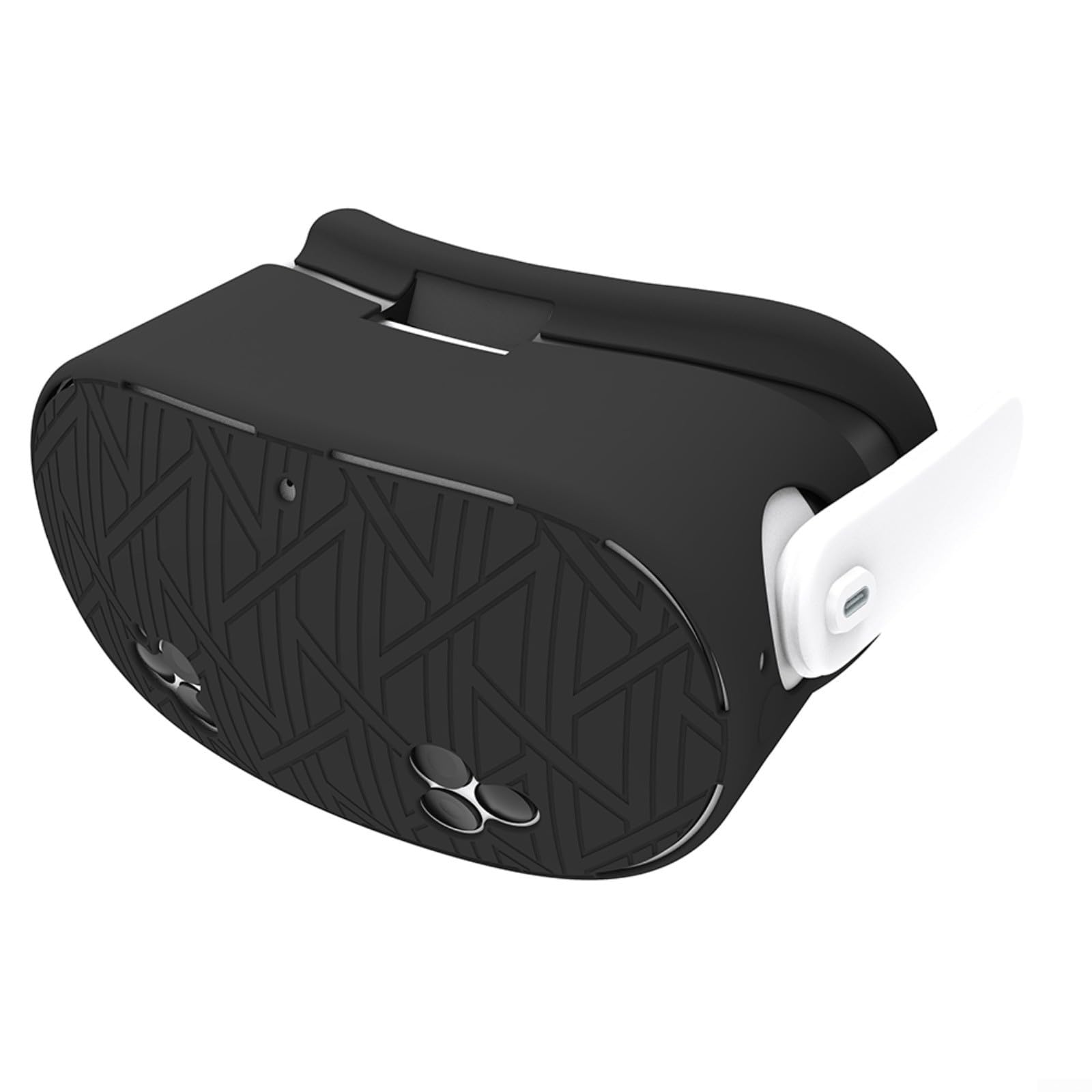 1 coque de protection en silicone pour Meta 3S contre la poussière et les rayures pour une utilisation VR pour votre casque 3S (blanc)