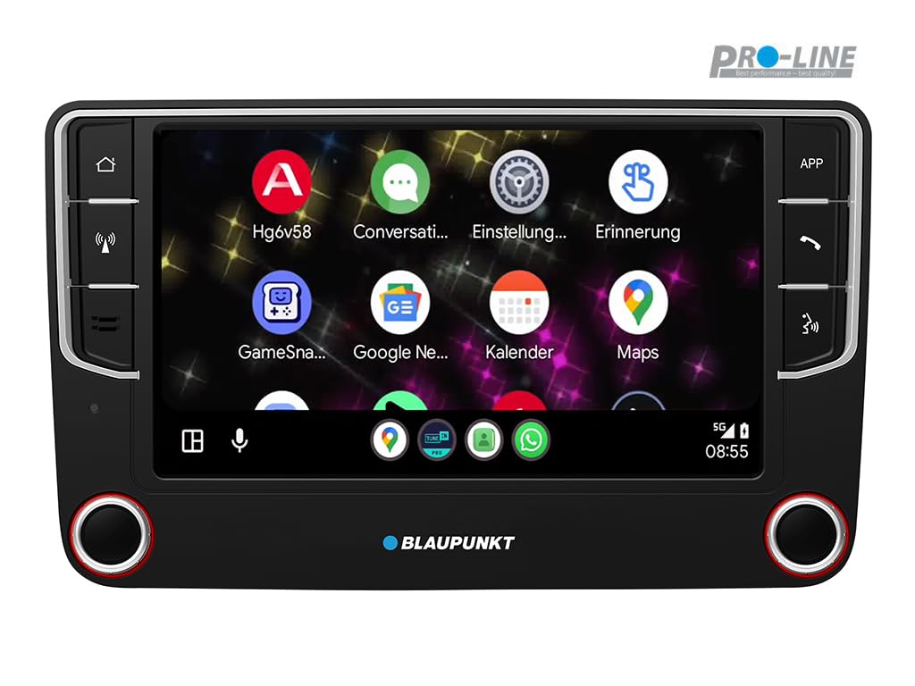 Blaupunkt Wolfsburg 648, Car Multimedia, CAN-Bus Anbindung, 7“ Touchscreen, CarPlay + Android Auto, DAB+, Bluetooth, Freisprecheinrichtung, USB, Aux-Eingang, Rückfahrkamera, 4x45Watt, 12V