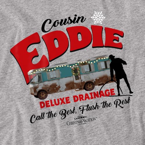 National Lampoon's Christmas Vacation Cousin Eddie Deluxe Drainage Kids T Shirt for Youth Toddler Boys and Girls3