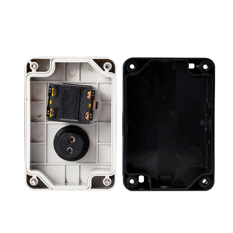 Miniatura 6 de EKINS Arrow Symbol indicates Start and Stop self-Reset Momentary Waterproof Button Box Switch Emergency Stop Industrial Control Box (Color  2-06)