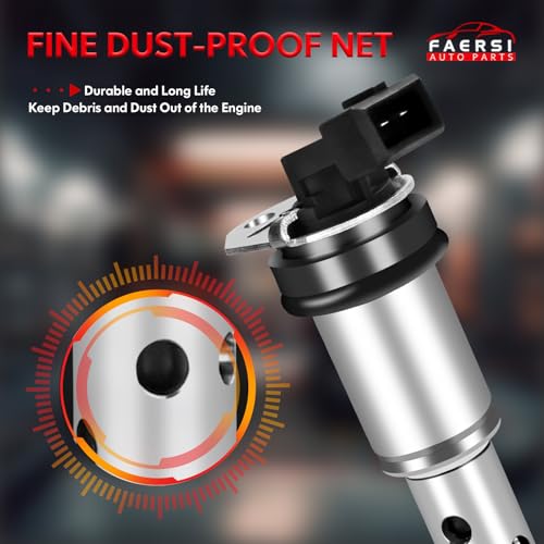 image for FAERSI 2 PCS VANOS Engine Variable Timing Oil Control Valve Solenoid V