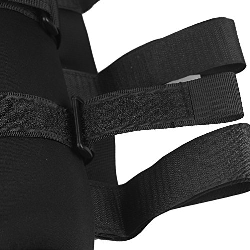 1PC Black Roll Bar 2.5 lb Fire Extinguisher Holder Bag for Jeep Wrangler Car Truck 4x4 UTV MINGLI Vehicle Extinguisher Strap Mount Bracket Strap