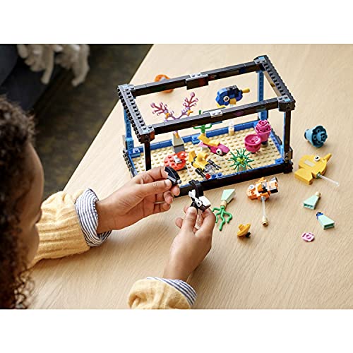 LEGO 31122 Creator 3 in 1 Aquarium Staffelei & Schatztruhe | 3 Modelle in 1 Set