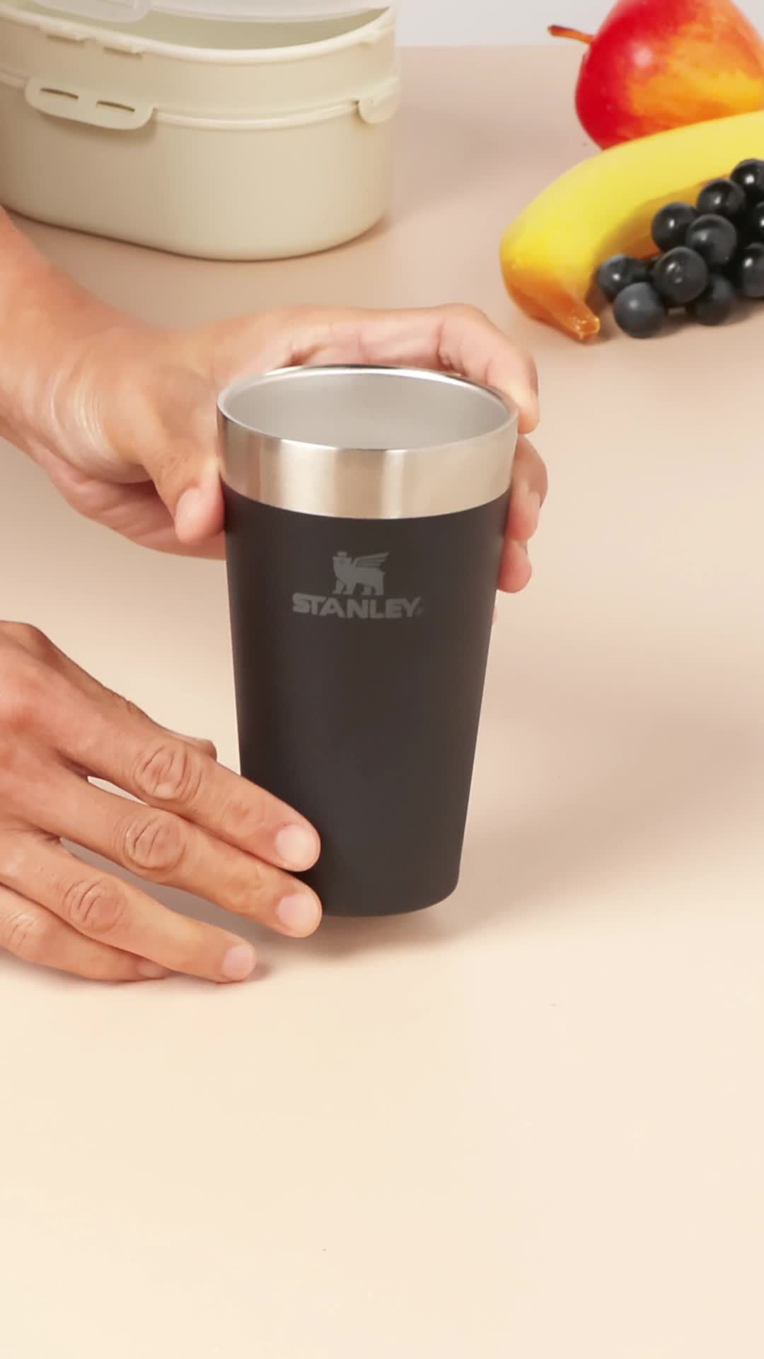 STANLEY Adventure Stacking Beer Pint 0.47L - Termo Mantiene Fría 4